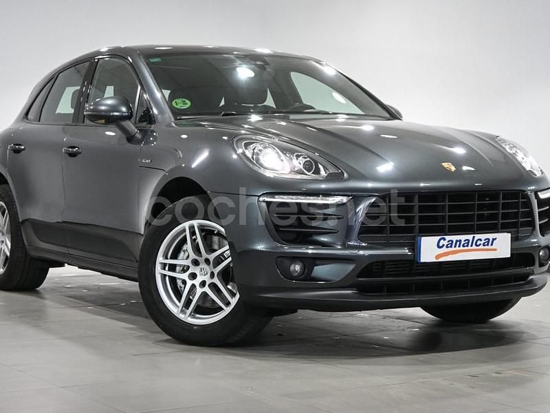 Usado Porsche Macan S 258 CV (189 kW) 2016 Gris SUV
