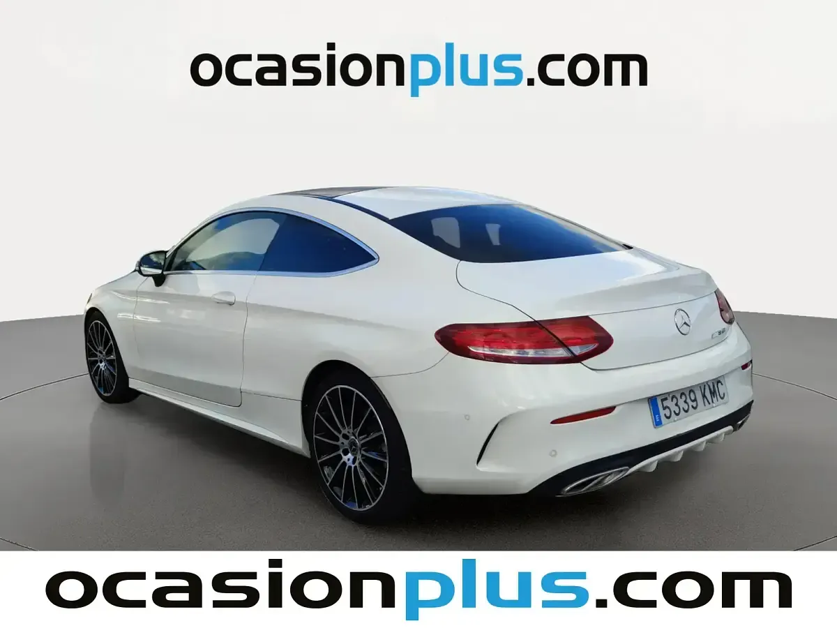 Usado Mercedes C220 170 CV (125 kW) 2018 Blanco Coupe