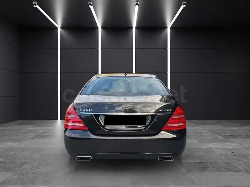 Usado Mercedes S350 258 CV (189 kW) 2010 Negro Berlina