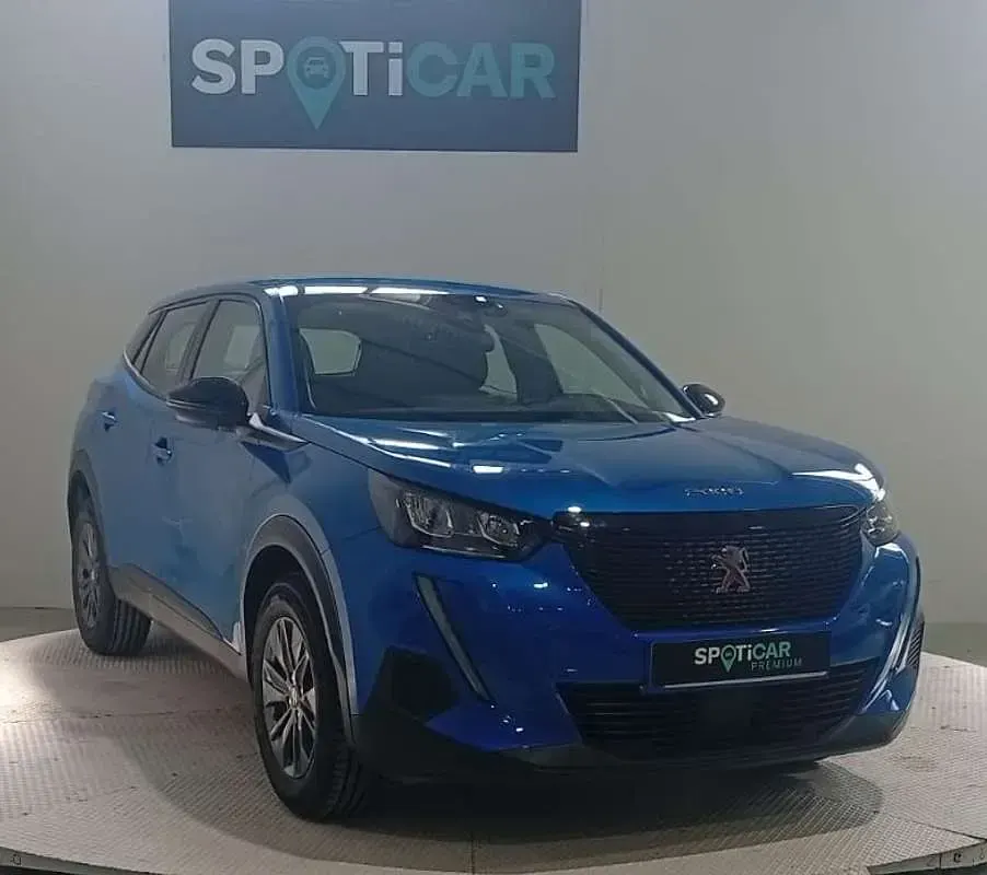 Usado Peugeot 2008 Active 110 CV (80 kW) 2022 Azul SUV