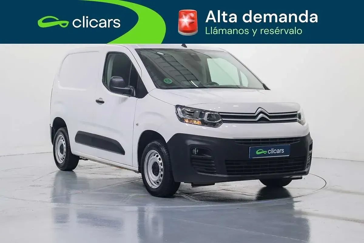 Usado Citroën e-Berlingo 102 CV (75 kW) 2022 Blanco Van