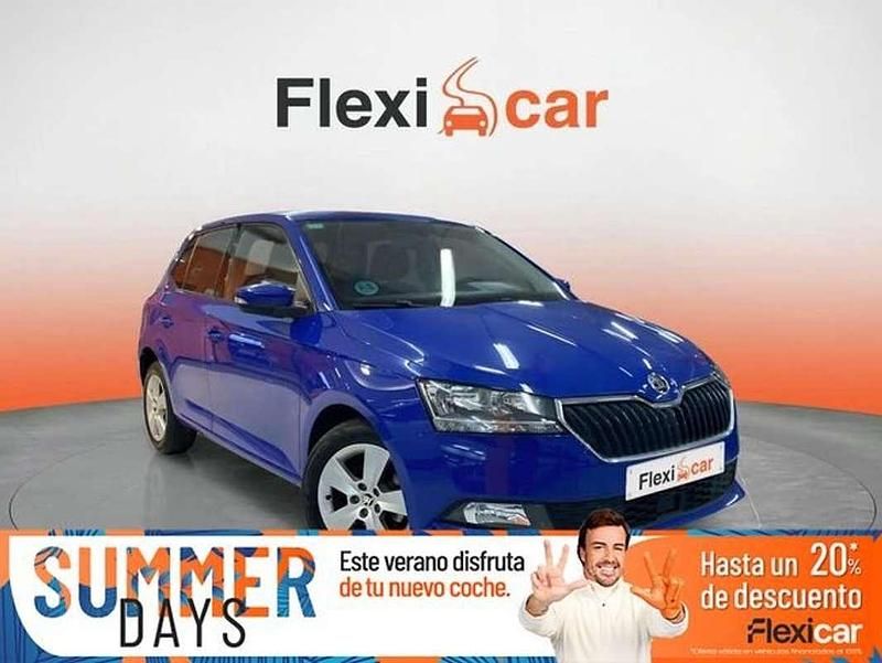 Azul Usado 2019 Skoda Fabia Ambition Utilitario | 9490 € (Buen precio) - Imagen 1/4