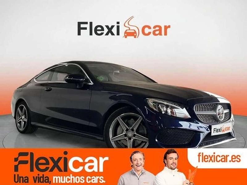 Azul Usado 2016 Mercedes C220 Coupe | 22.490 € (Buen precio) - Imagen 1/4