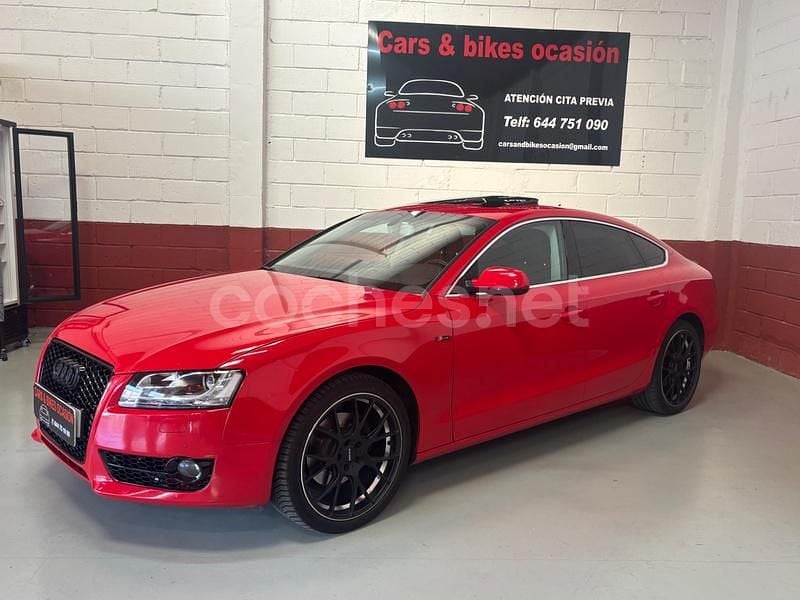 Rojo Usado 2011 Audi A5 Sportback Utilitario | 12.990 € (Precio justo) - Imagen 1/4