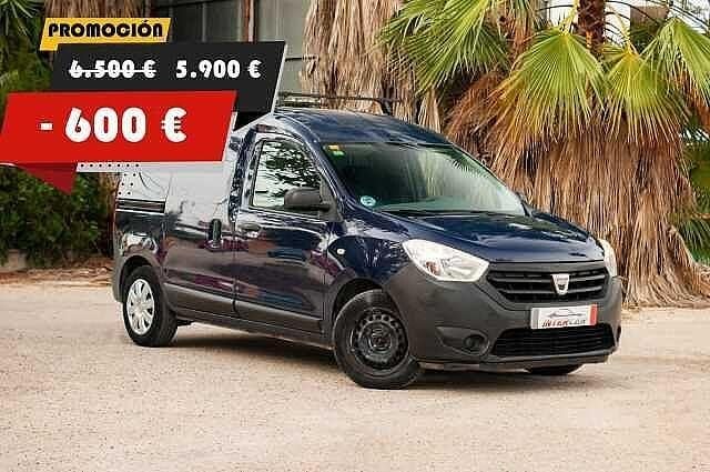 Azul Usado 2016 Dacia Dokker Ambiance Van | 5900 € (Buen precio) - Imagen 1/4