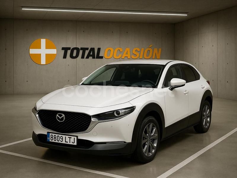 Blanco Usado 2021 Mazda CX-30 SUV | 22.490 € (Precio justo) - Imagen 1/4
