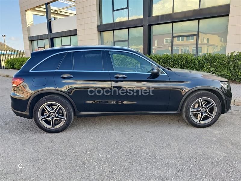Usado Mercedes GLC220 170 CV (125 kW) 2020 Negro SUV