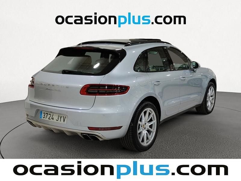Usado Porsche Macan Turbo 400 CV (294 kW) 2017 Gris plata SUV