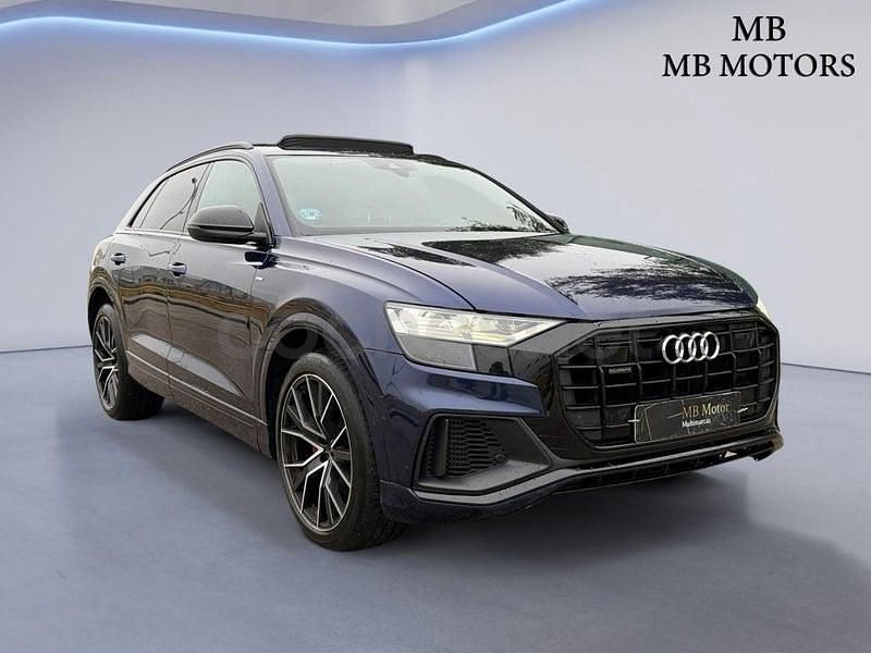 Usado Audi Q8 S-line plus 340 CV (250 kW) 2022 Negro SUV