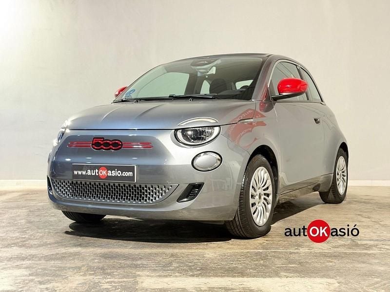 Gris Usado 2023 Fiat 500e Red Utilitario | 16.490 € (Precio justo) - Imagen 1/4