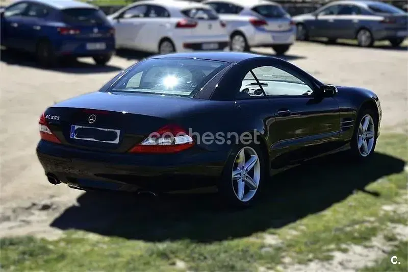 Occasion Mercedes SL500 306 PK (225 kW) 2007 Zwart Cabriolet