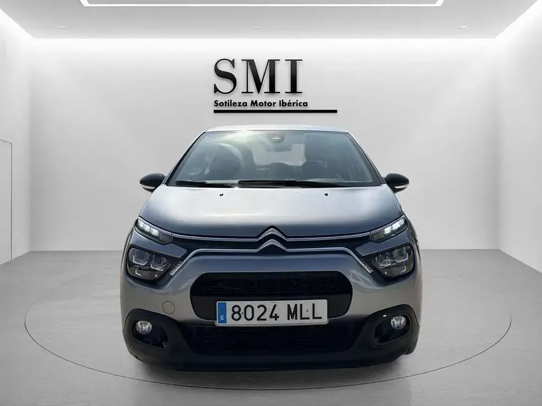 Usado Citroën C3 PureTech 82 CV (60 kW) 2023 Gris Utilitario