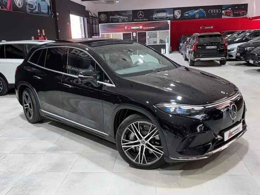 Usado Mercedes EQS450+ Edition 264 kW (360 CV) 2025 Negro SUV