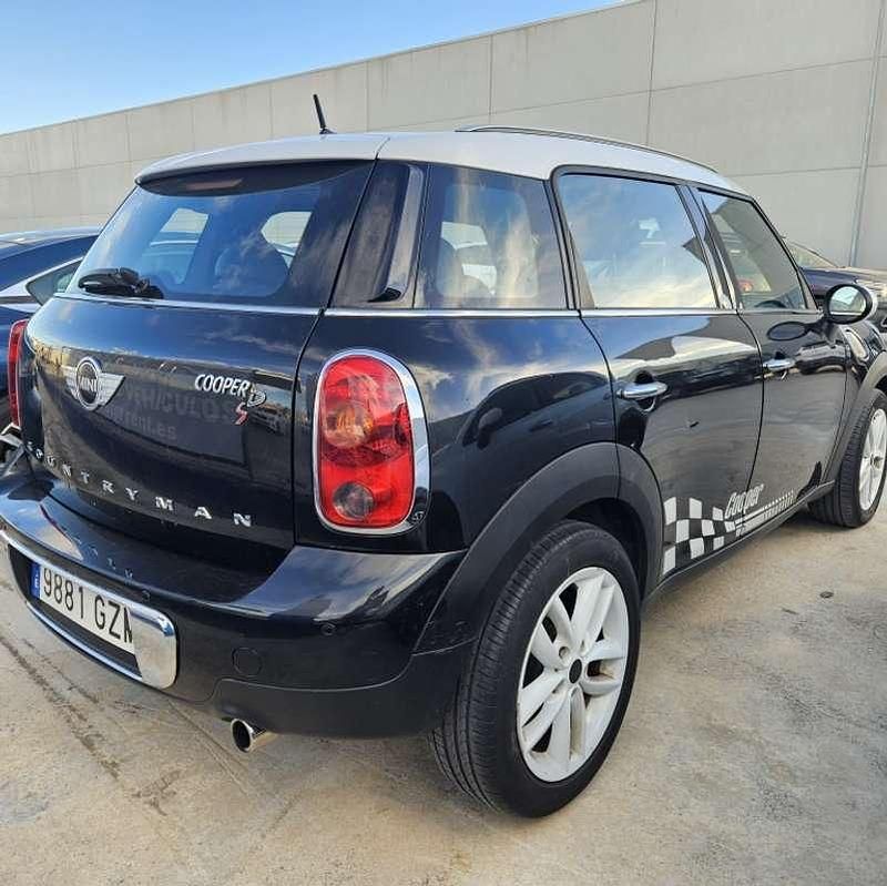 Usado Mini Cooper D Countryman 112 CV (82 kW) 2010 Negro SUV