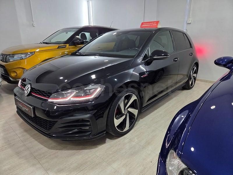 Usado VW Golf VII GTI 230 CV (169 kW) 2018 Negro Berlina