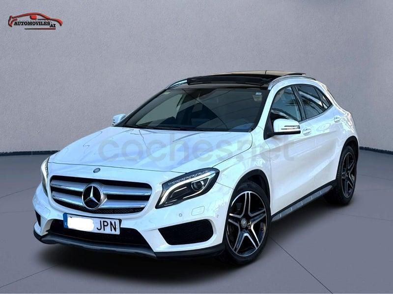 Usado Mercedes GLA220 AMG line 177 CV (130 kW) 2016 Blanco SUV