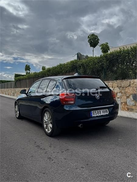 Usado BMW 116 Sport Line 116 CV (85 kW) 2012 Azul Utilitario