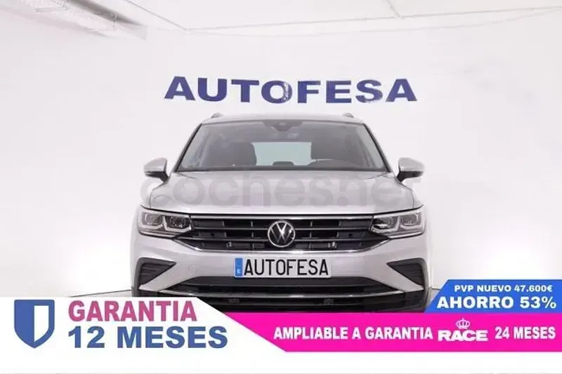 Usado VW Tiguan Life 150 CV (110 kW) 2021 Gris / plata SUV