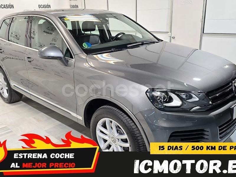 Beige Usado 2014 VW Touareg SUV | 24.999 € - Imagen 1/4