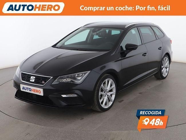 Negro Usado 2018 Seat Leon FR Familiar | 14.899 € (Buen precio) - Imagen 1/3