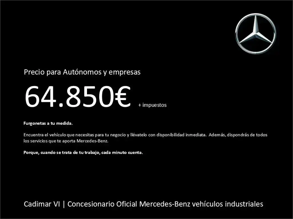Nuevo Mercedes V220 Avantgarde 163 CV (119 kW) 2026 Negro Monovolumen