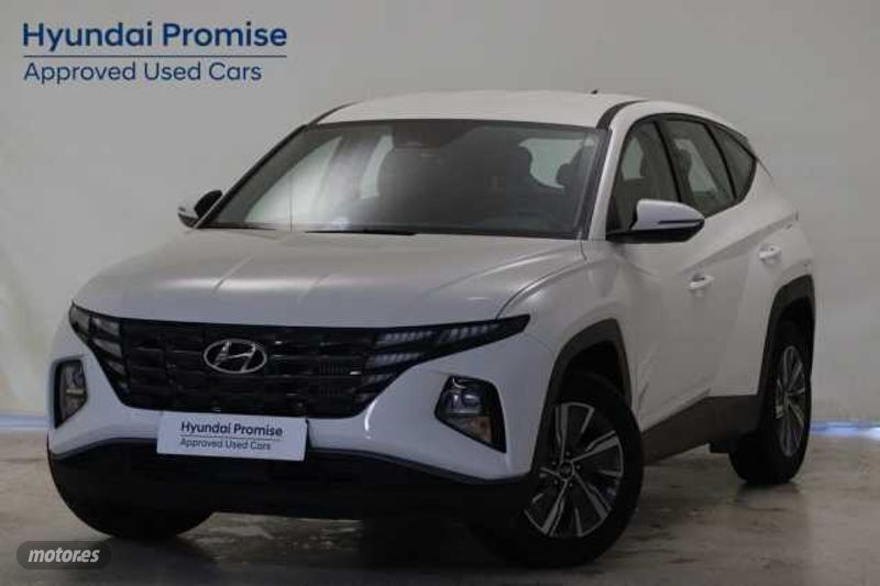 Atlas white Usado 2024 Hyundai Tucson SUV | 25.990 € (Precio justo) - Imagen 1/4
