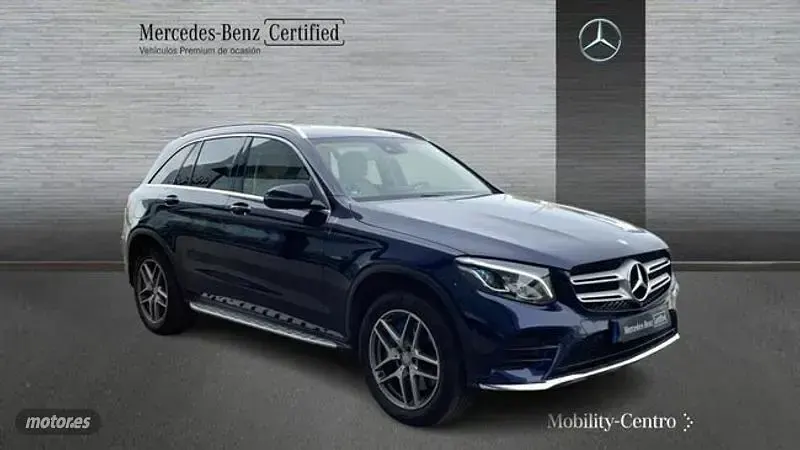 Usado Mercedes GLC350 319 CV (234 kW) 2016 Azul SUV