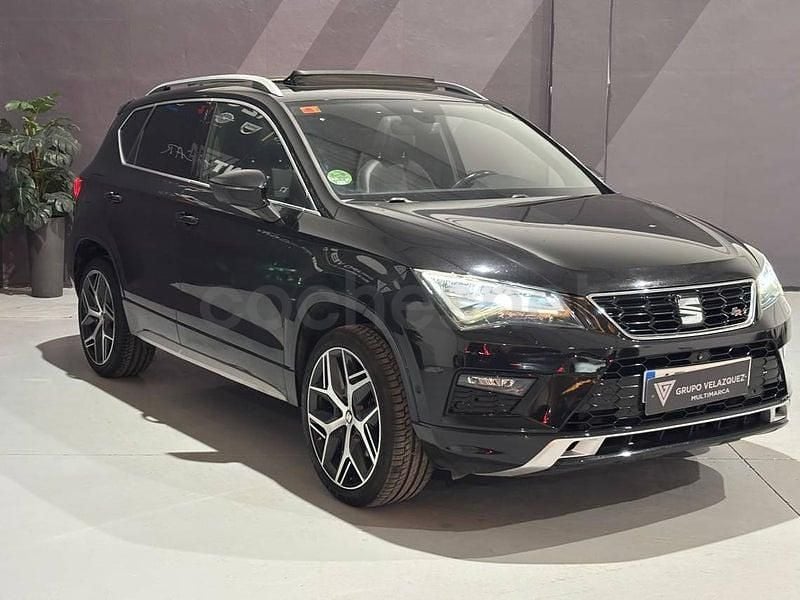 Usado Seat Ateca FR 150 CV (110 kW) 2018 Negro SUV