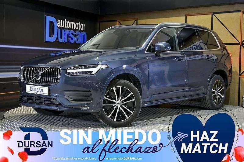 Usado Volvo XC90 Momentum 238 CV (175 kW) 2021 Azul SUV