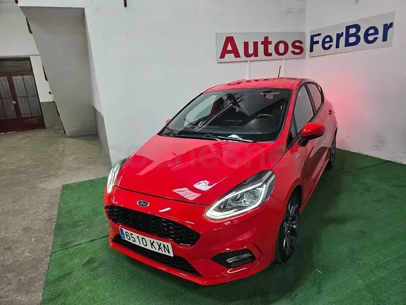 Usado Ford Fiesta ST-Line 95 CV (69 kW) 2019 Rojo Utilitario