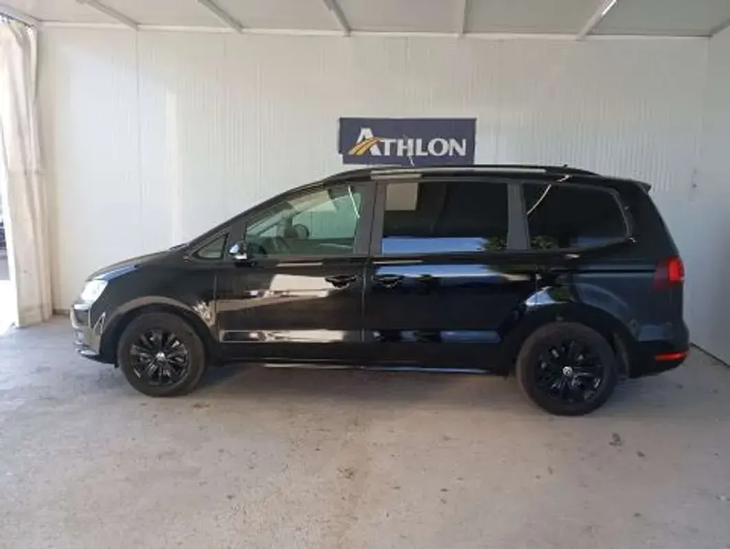 Usado VW Sharan Edition 150 CV (110 kW) 2020 Negro Monovolumen