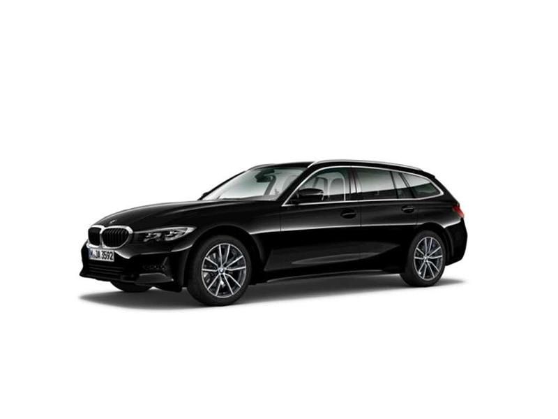Usado BMW 318 150 CV (110 kW) 2020 Negro Familiar