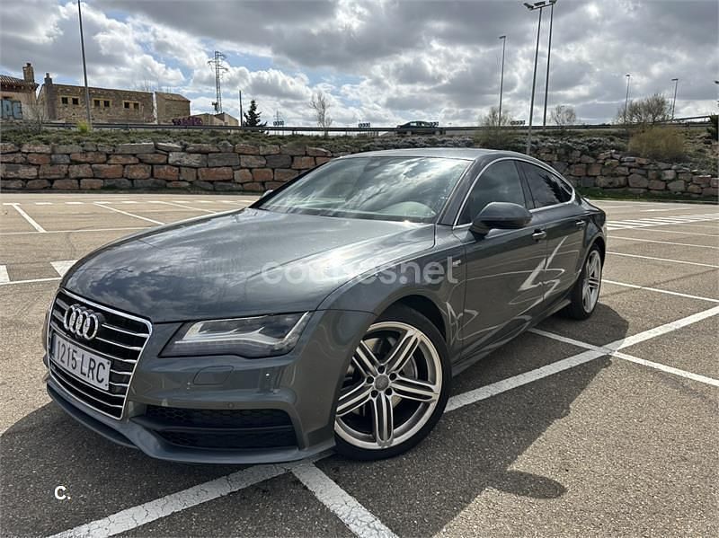 Usado Audi A7 Sportback S-Line 245 CV (180 kW) 2012 Gris / plata Utilitario