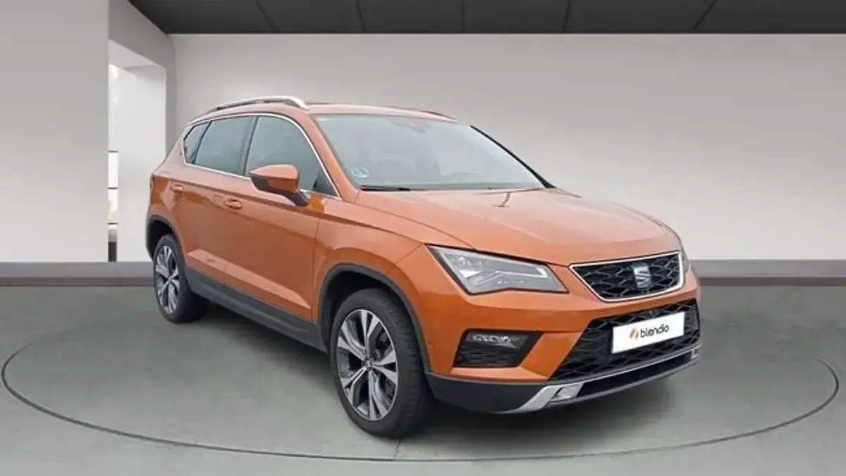 Usado Seat Ateca XCELLENCE 150 CV (110 kW) 2017 Naranja SUV