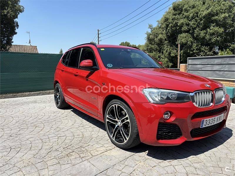 Usado BMW X3 313 CV (230 kW) 2015 Rojo SUV