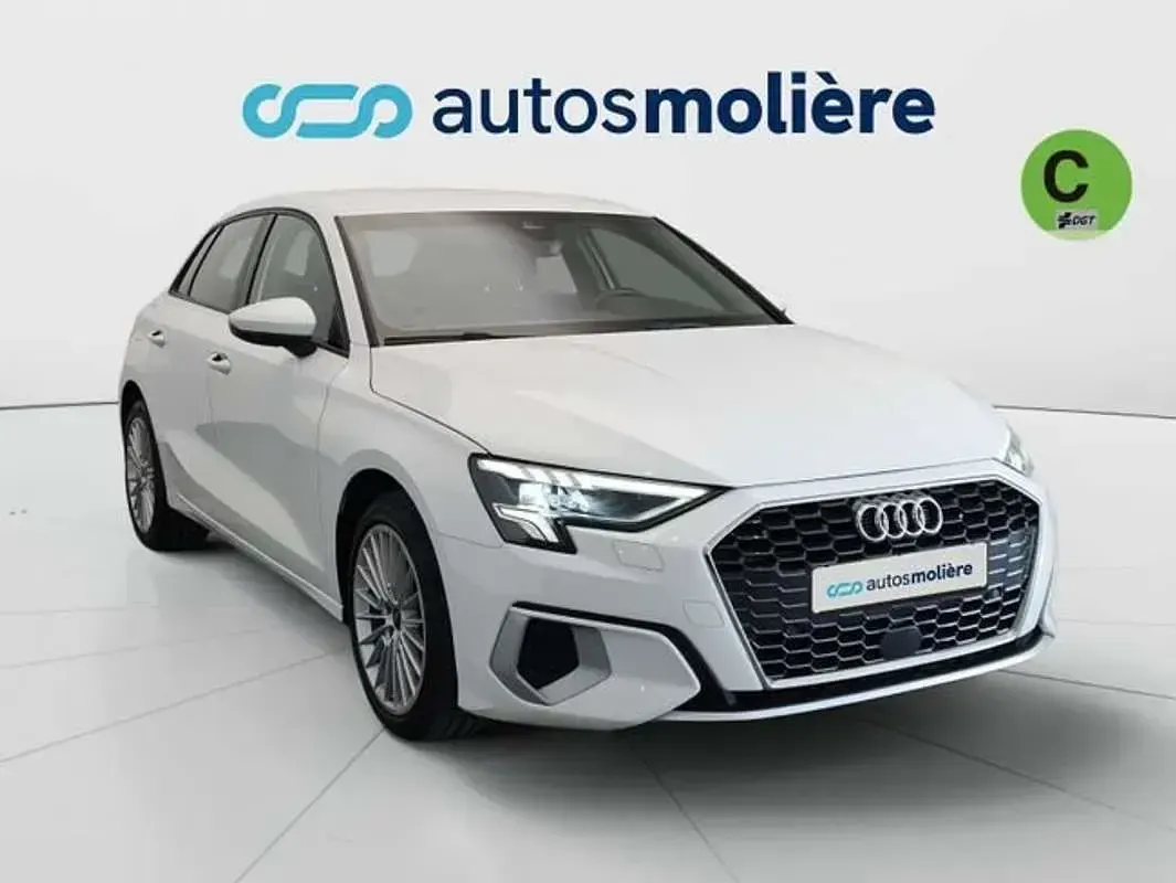 Usado Audi A3 Advanced Plus 116 CV (85 kW) 2021 Blanco Berlina