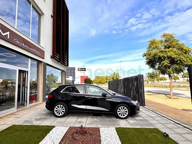 Usado Audi A3 Advanced Plus 116 CV (85 kW) 2021 Negro Berlina