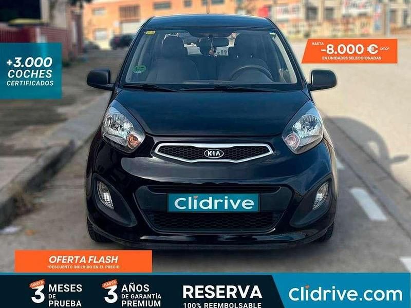 Usado Kia Picanto 69 CV (50 kW) 2012 Negro Utilitario
