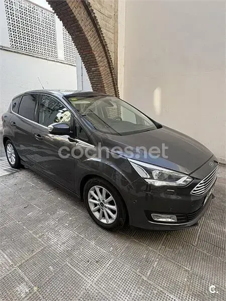 Usado Ford C-MAX Titanium 125 CV (91 kW) 2015 Gris / plata Monovolumen