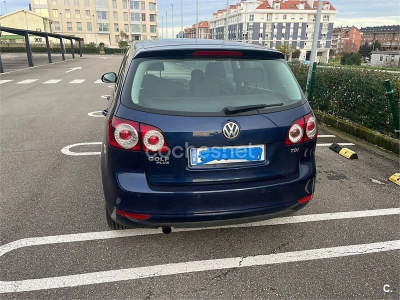 Usado VW Golf Plus Cross Advance 105 CV (77 kW) 2011 Azul Monovolumen