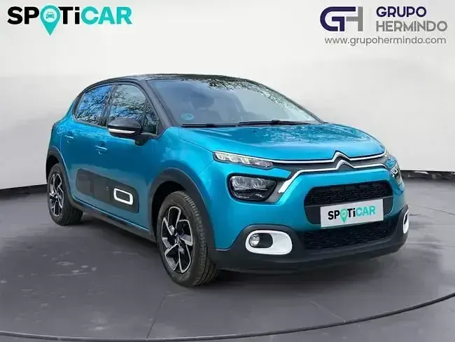 Begagnad Citroën C3 Feel 83 HK (61 kW) 2021 Blå Halvkombi