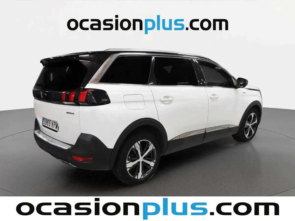 Usado Peugeot 5008 GT-line 181 CV (133 kW) 2018 Blanco SUV