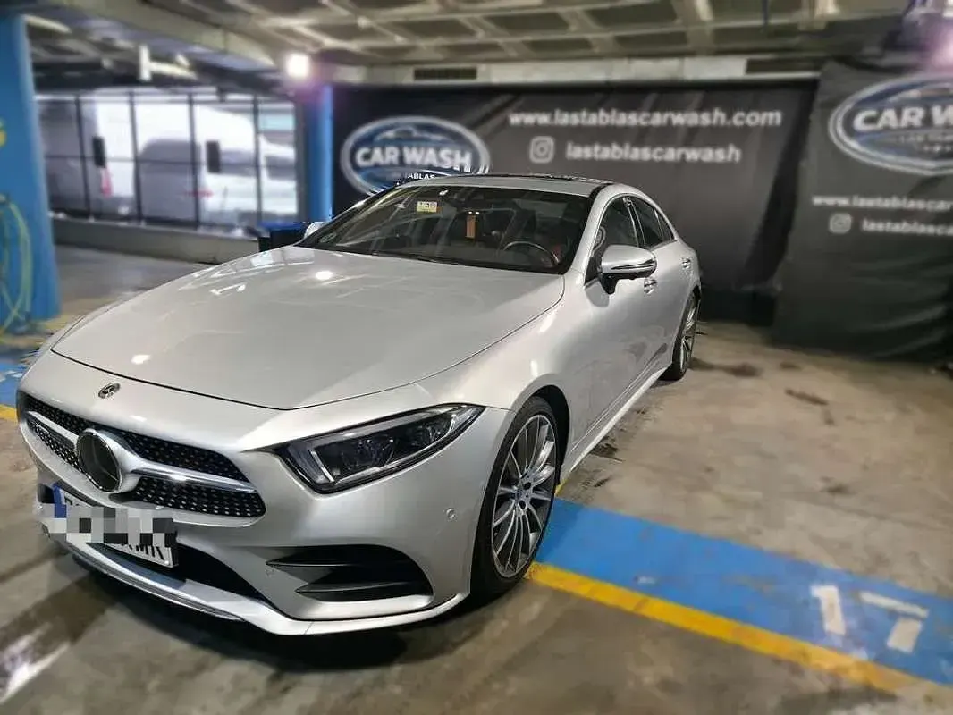 Usado Mercedes CLS350 286 CV (210 kW) 2018 Gris Coupe