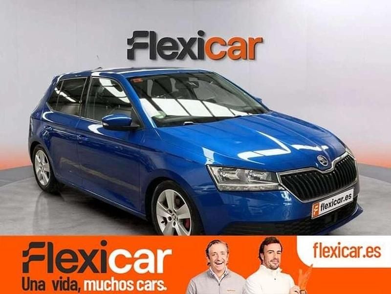 Usado Skoda Fabia Ambition 95 HP (69 kW) 2018 Azul Citadino