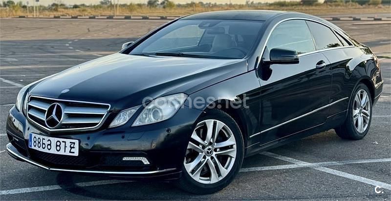 Negro Usado 2010 Mercedes E250 Coupe | 8700 € (Super precio) - Imagen 1/4