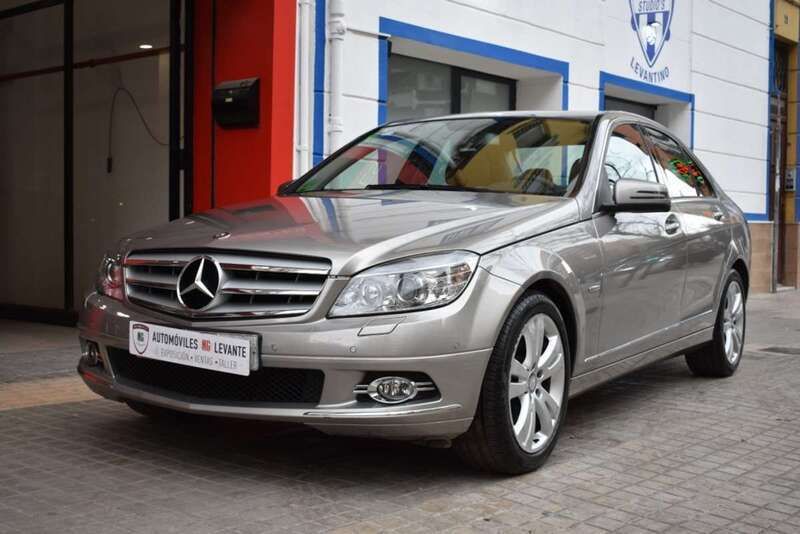 Beige Usado 2009 Mercedes C280 Avantgarde Berlina | 15.990 € (Un poco caro) - Imagen 1/4