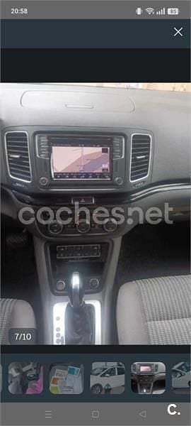 Usado Seat Alhambra Style 150 CV (110 kW) 2016 Blanco Monovolumen