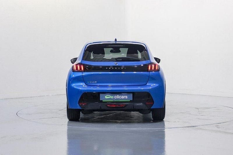 Usado Peugeot e-208 Allure 100 kW (136 CV) 2023 Azul Utilitario