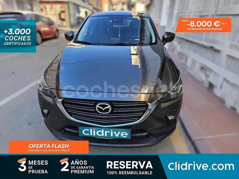 Gris / plata Usado 2019 Mazda CX-3 SUV | 15.490 € (Buen precio) - Imagen 1/3