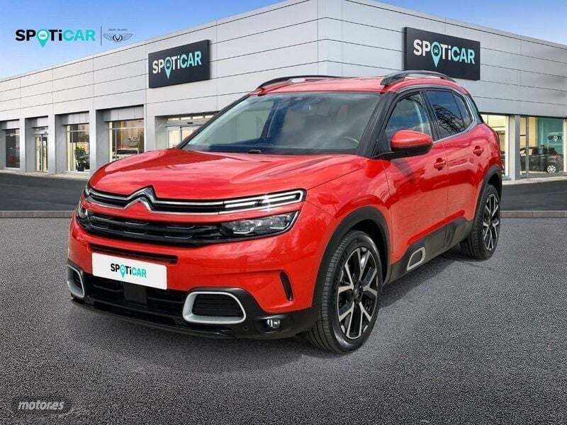 Rojo Usado 2021 Citroën C5 Aircross Shine SUV | 17.995 € (Precio justo) - Imagen 1/4